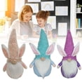 thumbnail image 3 of Conejo De Pascua, Muñeco De Conejito De Pascua Sin Rostro, Bonitos Suministros Duraderos Para Fiesta De Pascua Para Estantería, Sofá, Cumpleaños Eigraketly HA042629-03, 3 of 6