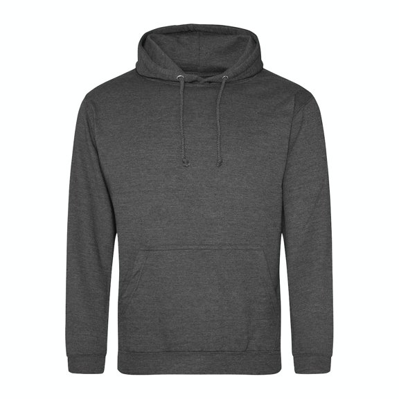 A4 Men's Legends Fleece Baseball Hoodie Charcoal 2Xl
