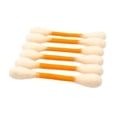 thumbnail image 2 of 6 piezas de juguetes interactivos para gatos con forma de hisopos. Juguete divertido, lindo, para hacer ejercicio y jugar. Naranja, 2 of 8