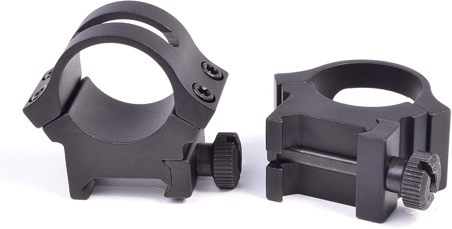 Hammers Medium Height 1 inch Diameter Scope Rings for Weaver Mount Rail