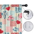 thumbnail image 4 of Pioneer Flower Floral Print Pattern Teens Curtains,Teens Insulated Curtains Set Of 2,Bedroom Essentials,Toddler Room Decor 52"x84", 4 of 5