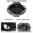 thumbnail image 2 of Daisy Women's Large Weekend Travel Bag Moving Canvas Handbag Thick Double Layer Beach Weekend Travel Unisex Hospital Maternity Delivery with Toiletry Waterproof, 2 of 5