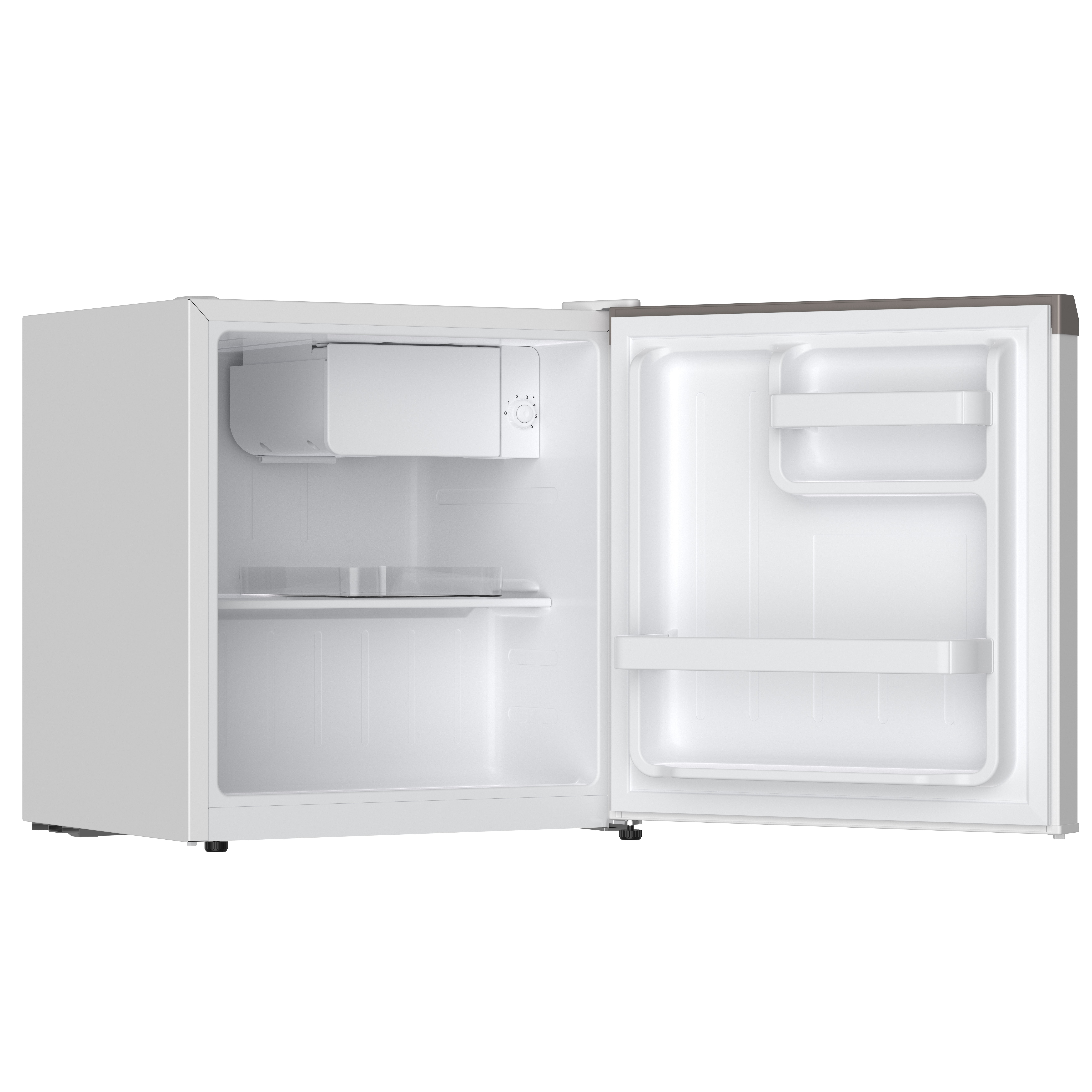 Frigidaire 1.6 Cu. ft. Compact Refrigerator with Chiller Compartment, Mini Fridge for Bedroom, Dorm, Office, Small Beverage Refrigerator, White