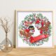 thumbnail image 2 of Cuadros Decorativos Diamond 5D DIY Corona de Navidad Conjunto especial parcial de diamantes de imitación JShteea Nuevos Originales, 2 of 7