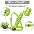 thumbnail image 3 of Reflective Elastic Band Suit Reflective Clothing Night Running Safety Reflective Vest, 3 of 5
