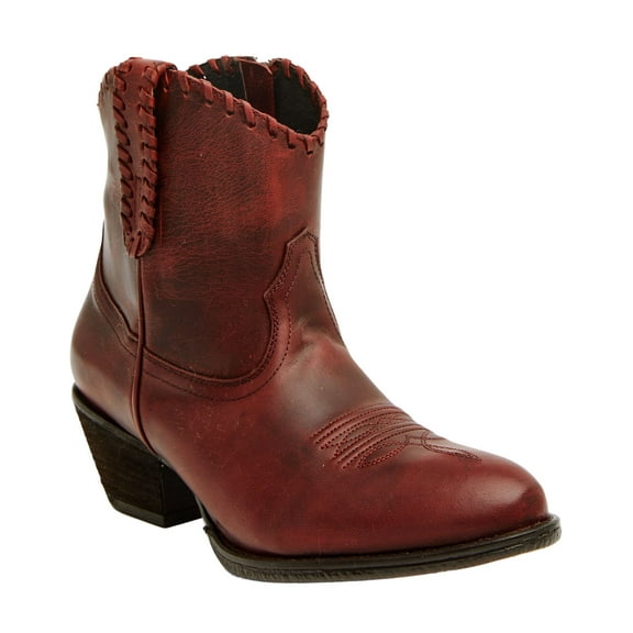 Shyanne Women's Sawyer Omaha Goat Western Fashion Booties Round Toe - BSWSP22P22 7 M  US