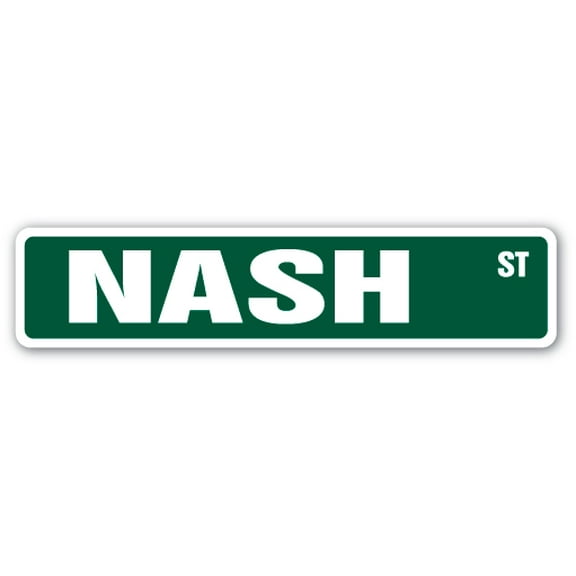 Nash Street [3 Pack] of Vinyl Decal Stickers |for Laptop Car