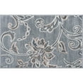 thumbnail image 3 of Madison Transitional 2' x 3' Gray and Cream Polypropylene Indoor Area Rug, 3 of 9