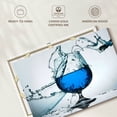 thumbnail image 6 of Elephant Stock Blue Cocktail Splash Wall Art - Horizontal Canvas Wall Art - Dining Room Wall Decor - Food And Drink Canvas - Blue And Decor - 39" x 26", 6 of 8