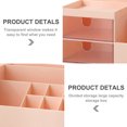 thumbnail image 3 of Caja organizadora de tocador para cosméticos/maquillaje, minialmacenamiento de escritorio para suministros de oficina, mostrador o tocador de baño, 24*12*9cm, 3 of 5