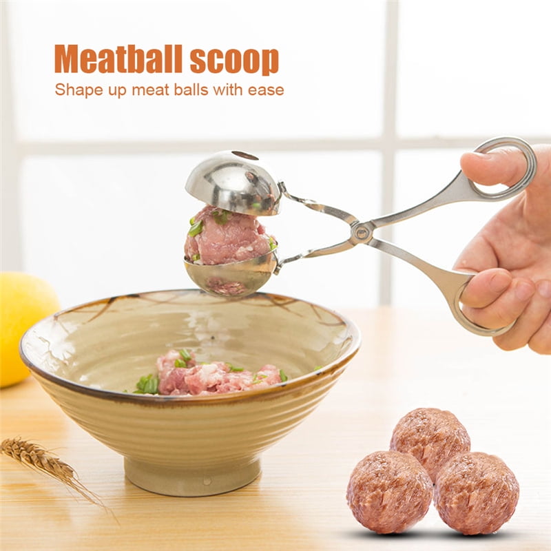 Anauto Meat Baller, Home Maker Non Stick Meat Melon Baller Maker