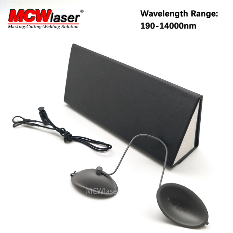 CO2 Laser Protection Eyepatch Goggles 19014000nm Stainless Steel IPL