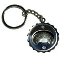 thumbnail image 2 of Graphics and More Rosie The Riveter - War Poster - Nickel Plated Metal Popcap Bottle Opener Keychain Key Ring, 2 of 2
