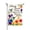 Color 8, variant on Joocar Hello Spring Garden Flag With Colorful Flowers And Butterfly For Spring Summer Home Outdoor Garden Yard Door Decor 12x18 Inch