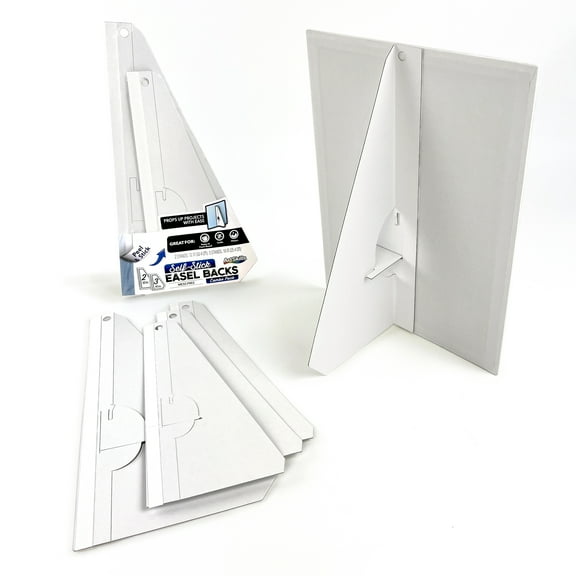 ArtSkills Self-Adhesive Easel Backs for Posters, Signs, Arts and Crafts, 5 Pieces