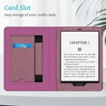 thumbnail image 3 of Fintie Kindle Paperwhite 6.8" Stand Case Tablet Case with Card Slot, Plum, 3 of 17