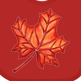 thumbnail image 4 of Inktastic Red Canadian Maple Leaf Boys or Girls Baby Bib, 4 of 4