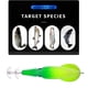 thumbnail image 2 of Cebo artificial portátil 9,5 cm 6 g Luya Bait 3D Fish Eyes Supplies (amarillo verde), 2 of 3