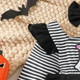 thumbnail image 4 of mgoYE Toddler Baby Girl Halloween Outfit 6Months Pumpkin Bat Dress Long Sleeve Orange Tulle Tutu Skirt Cute Fall Halloween Clothes(Black,12-18 Months), 4 of 7