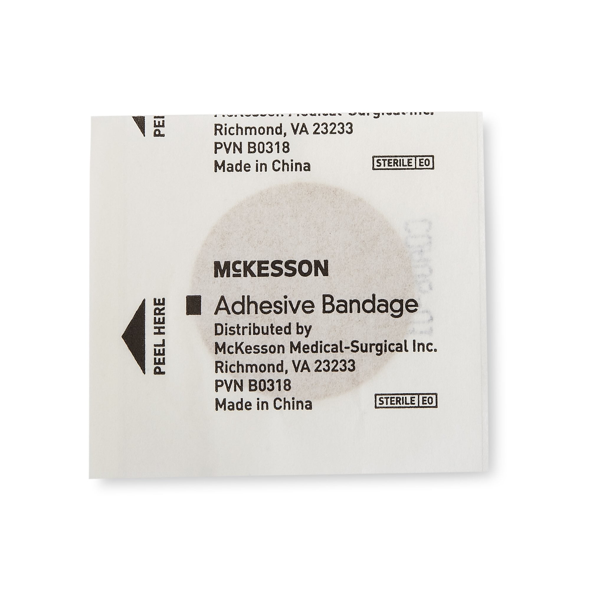 McKesson Adhesive Bandages for Wound Care Plastic Spot, 1 in, 100