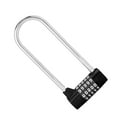 thumbnail image 3 of Door Lock,Zinc Alloy U shape U Lock Combination Padlock Masterfully Created, 3 of 9