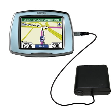 Portable Emergency AA Battery Charger Extender suitable for the Garmin StreetPilot C530 - with Gomadic Brand TipExchange Technology