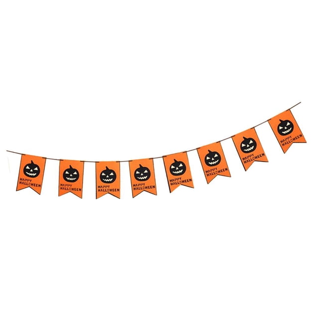calabaza de halloween garland casa colgando decoración 3 metros Sunnimix Banner de calabaza de Halloween