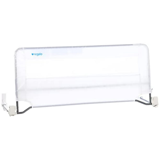 Regalo Swing Down Bed Rail Guard, with Reinforced Anchor Safety System