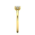 thumbnail image 4 of SuperJeweler 1/2 Carat Rose Cut Diamond Ring In 14 Karat Yellow Gold For Women, 4 of 6