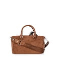 thumbnail image 2 of Madden NYC Women's Slouchy Top Handle Satchel, Cognac, 2 of 7