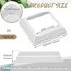 thumbnail image 2 of 4x4Inch Vinyl Post Skirt-White Post Base Cover Trim for Wood and Vinyl Posts,Deck and Porch Column,S, 2 of 5