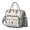 Grey-19, variant on Pet Lovers Large Insulated Lunch Bag – Leakproof Cooler Tote with Cute Cat and Paw Prints, Foldable and Portable for Office, Picnic, or Outdoor Use