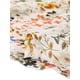 thumbnail image 5 of Falmidi fluicon dobladillo con volantes escalonados y cintuelástiestampapamujer Blanco Amarillo-floral M, 5 of 6