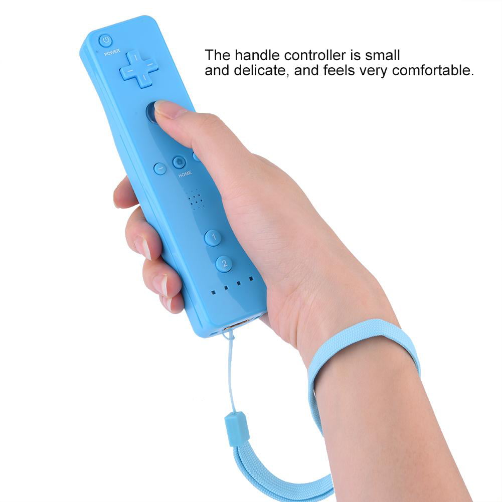 accessible aux personnes de tous âges et de tous niveaux. fonction de détection triaxiale Bleu Manette de jeu manette de jeu Manette de jeu avec manette de jeu analogique pour console WiiU / Wii