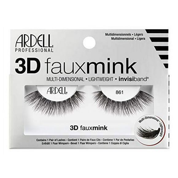 Pestañas postizas Ardell Professional 3D Faux Mink 861 4 pares