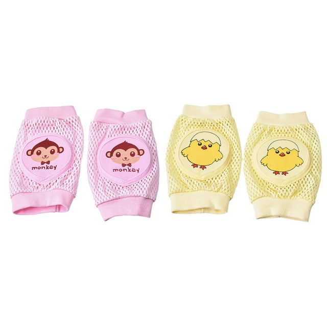 2x Rodilleras Transpirables para Bebés, Rodilleras Antideslizantes para Bebés, Rodilleras para Caminar Zulema Rodilleras para niños pequeños