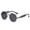 Black gun grey, variant on Steampunk Sunglasses for Men, Metal and Plastic Frame with Double Spring Leg Design, Personality Style, AC Lenses