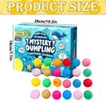 thumbnail image 4 of Mystery Dumpling Squishy Toy Set, 24 Pack Ocean Theme Countdown Calendar with 24 Mini 3.5cm Dumpling Squeeze Toys, Stress Relief Fidget Toys for Kids and Adults, 4 of 5