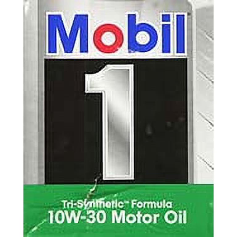 Mobil 1 Advanced Full Synthetic Motor Oil 10W-30, 1 Quart (6ct
