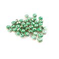 thumbnail image 1 of 100 piezas de cuentas planas redondas con agujeros para manualidades brillantes, cuentas espaciadoras, suministro de joyería suave, conjunto de Ropa, zapatos y accesorios Miscelánea Tipo11 Jumpingount AP010835-11B, 1 of 6