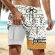thumbnail image 1 of WILLBEST Pantalones Cortos Deportivos para Hombre, para Fiestas de Verano En La Piscina y Playa, Bañador de Doble Capa con Estampado de Hielo Derretido para Días de Playa y Uso Cómodo., 1 of 3