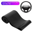 thumbnail image 3 of Funda de Cuero para Volante, Kit de Costura para Decoración Interior de Coche, Bricolaje, 3 of 7