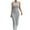 Gray dresses, variant on Wycnly Dresses for Women 2024 Summer Fall Comfort Knitted Ribbed Bodycon Wrap Party Club Tank Dresses Solid Sleeveless Round Neck Long Formal Dresses for Women Black m