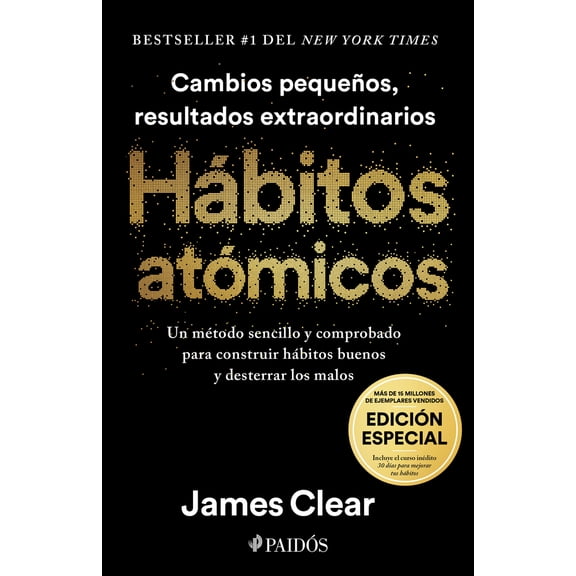 Pre-Owned Hbitos Atmicos (Edicin Especial): Incluye Curso Indito 30 Das Para Mejorar Tus Hbitos / Atomic Habits (Hardcover) 6075696148 9786075696140