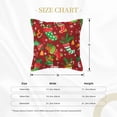 thumbnail image 4 of Bingfone Decorative Pillow Covers 18"X18" X-Mas And New Year Couch Pillow Cases Modern Farmhouse Covers For Couch Sofa Bed, 4 of 9
