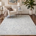 thumbnail image 3 of KUETH 3X5 Vintage Area Rugs Machine Washable Rugs for Living Room, Non Slip Flat Pile Rug with Rubber Backing, Persian Rug for Entryway Bedroom Dining Room Home Office, 3 of 4