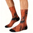 thumbnail image 5 of Kamentoy Unisex Breathable Comfortable Fit Mid-Calf Socks with Halloween Print for Men and Women, 5 of 6
