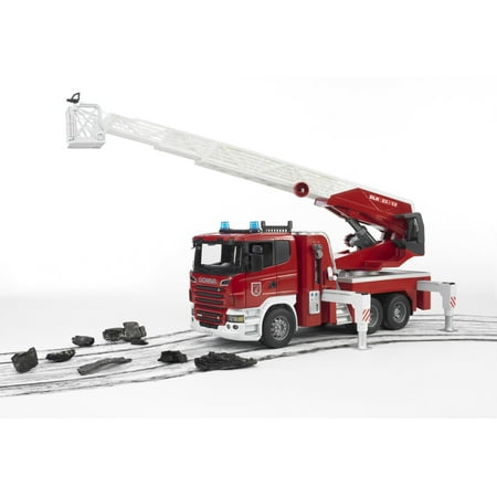 Пожарная машина bruder scania
