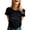 #01-Black, variant on Womens 250th Anniversary Usa Shirt 250 Anniversary Usa Flag Independence Day Freedom T-Shirt Breathable Loose Fit America Pullover Tops