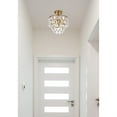 thumbnail image 2 of Mila 12 inch flush mount in brass, 2 of 2